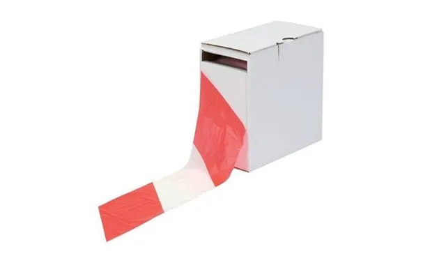 Valuex Barrier Tape 75mm X 500m Red White - 006-0100