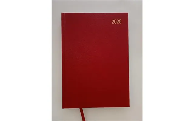 Valuex Desk Diary A4 Day To Page Appointment 2026 Burgundy - Officea41a Burgundy