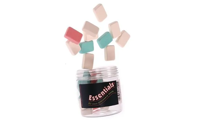 Valuex Eraser Assorted Colours Pack 25 - 37691