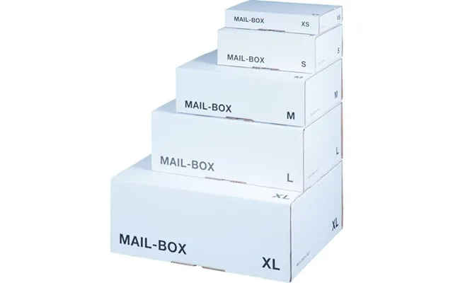 Valuex Mailing Box Small 249 X 175 X 79mm White Pack 20 - 212111120
