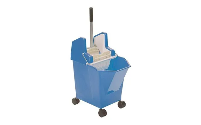 Valuex Mop Bucket With Wringer 9 Litre With Castors Blue - 0907001 product image