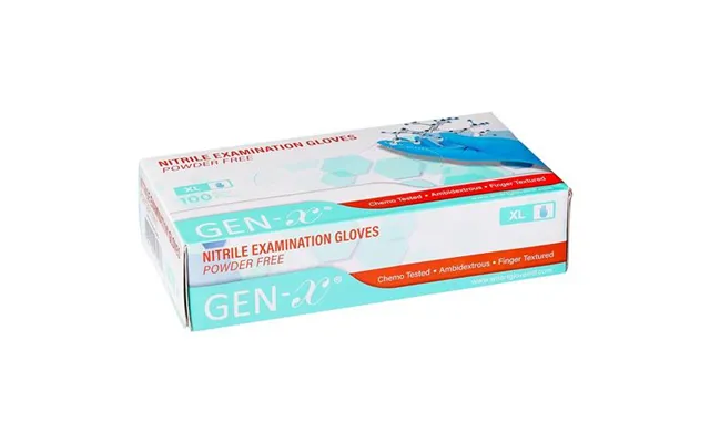 Valuex Nitrile Gloves Blue X Large Pack 100 - Pp6003