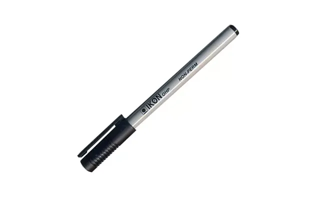 Valuex Ohp Pen Non-permanent Medium 0.7mm Line Black Pack 10 - 742001
