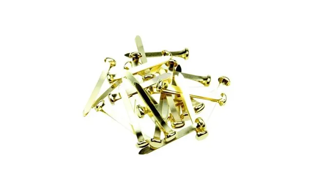 Valuex Paper Fastener 25mm Brass Pack 500 - 36721