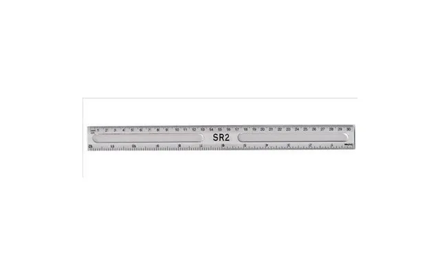 Valuex Plastic Ruler 30cm Clear Pack 20 - 796500