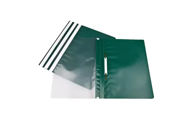Valuex Report File Polypropylene A4 Green Pack 25 - 400198029