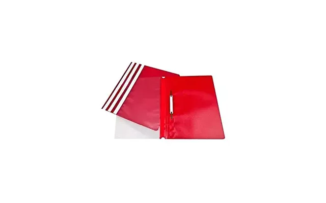 Valuex Report File Polypropylene A4 Red Pack 25 - 400198028