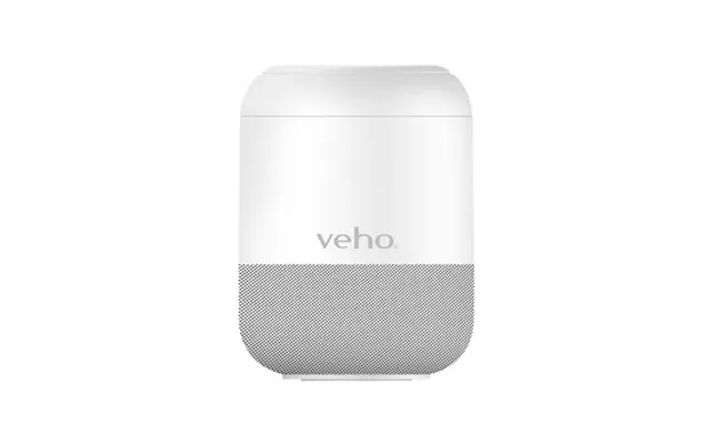 Veho Mz-s Portable Bluetooth Wireless Speaker - White Grey