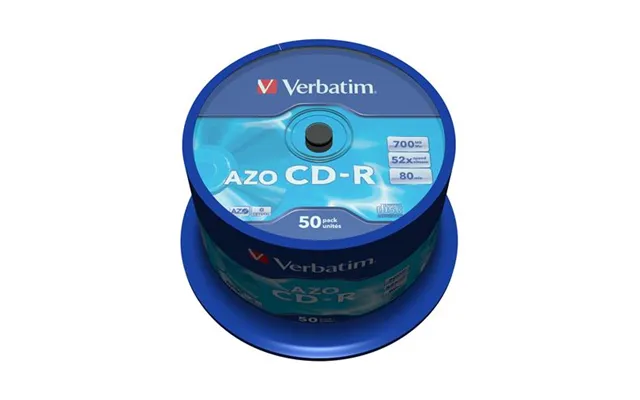 Verbatim Cd-r Azo Crystal 700 Mb 52x 50 Pc S