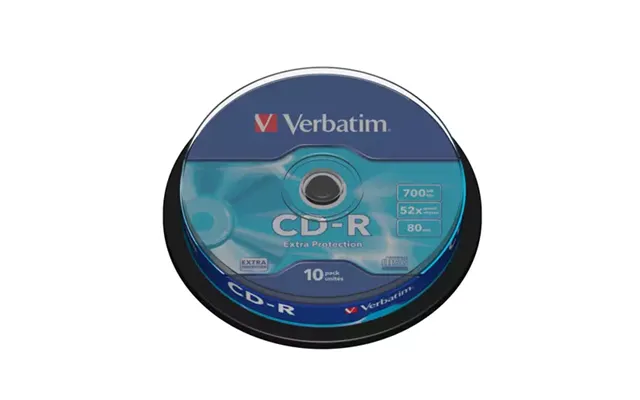 Verbatim Cd-r Extra Protection 700 Mb 52x 10 Pc S