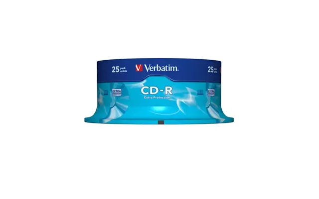 Verbatim Cd-r Extra Protection 700 Mb 52x 25 Pc S