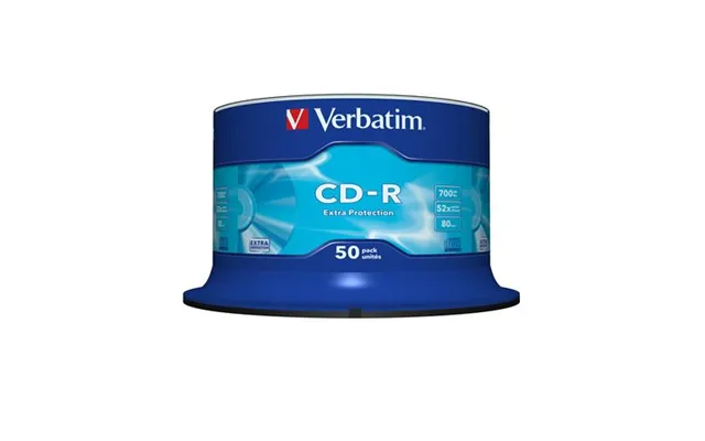 Verbatim Cd-r Extra Protection 700 Mb 52x 50 Pc S