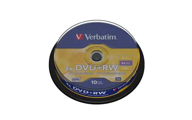 Verbatim Dvd Rw Matt Silver 4.7 Gb 10 Pc S