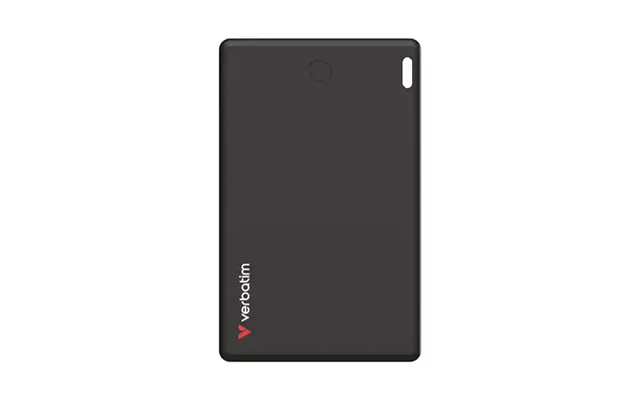 Verbatim My Finder Card Bluetooth Item Finder 1 Pack Black