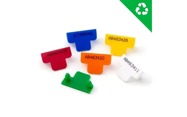 Versapak T Security Seals Uniquely Numbered White Pack 500 - Pfsig0261