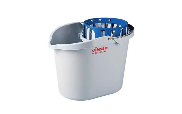 Vileda Supermop Bucket With Funnel Wringer 10 Litre Blue - 0907045 product image