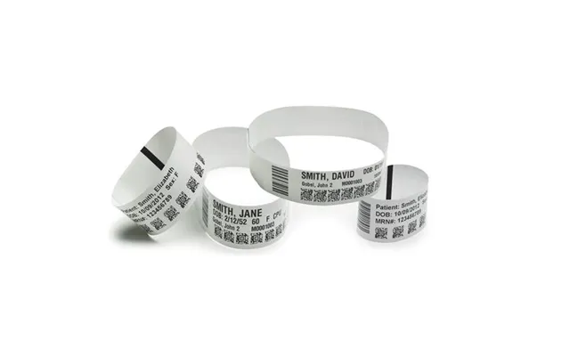 Zebra Z-band Ultrasoft Wristband White