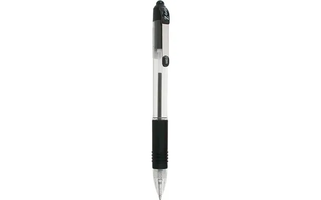 Zebra Z-grip Retractable Ballpoint 1.0mm Tip Black Pack 12 - 22210 product image
