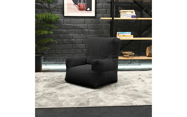 Kids Cord Bean Bag Armchair With Back Pocket Comfy Pouf Gaming Beanbags Chair
