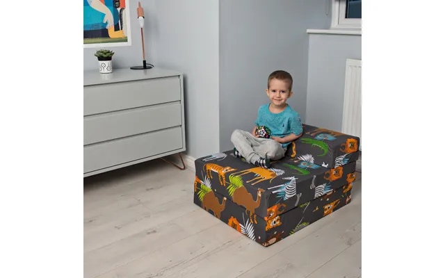 Kids Foldable Z Bed Kids Futon Sofa Bed Folding Mattress Printed Sleeping Mattress