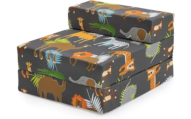 Kids Z Bed Kids Foldable Sofa Bed Guest Mattress Printed Chair Bed - Africa