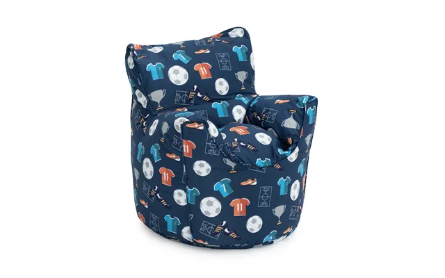 Printed Bean Bag Chair Kids Indoor Childrens Bean Bags Highback Pouffes - Champion