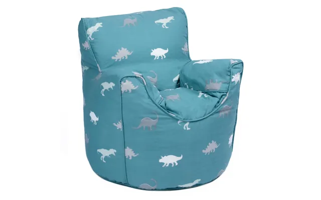 Printed Bean Bag Chair Kids Indoor Childrens Bean Bags Highback Pouffes - Rex