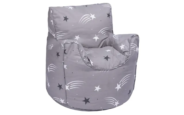 Printed Bean Bag Chair Kids Indoor Childrens Bean Bags Highback Pouffes - Shooting Stars
