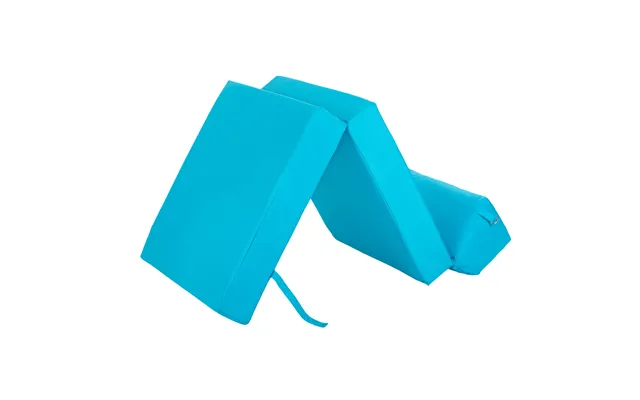Single Z Bed For Kids Folding Mattress Bed Futon Sofa Bed Guest Mattress Foldable - Turquoise