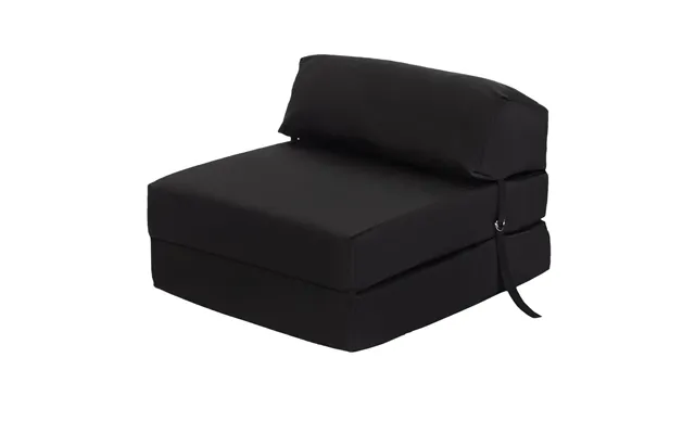 Water Resistant Single Z Bed For Kids Chair Bed Folding Mattress Futon Sofa Bed - Black