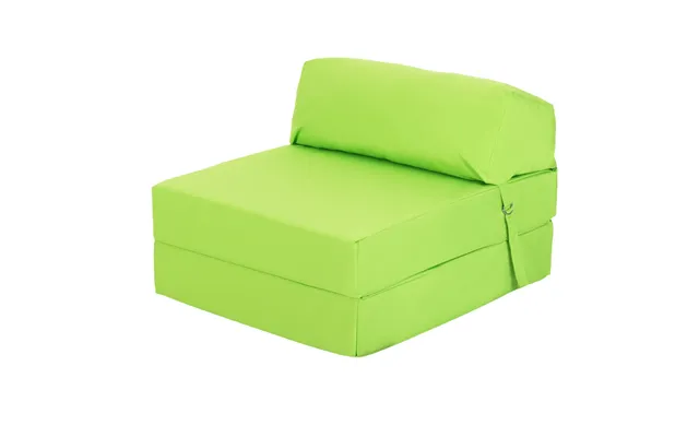 Water Resistant Single Z Bed For Kids Chair Bed Folding Mattress Futon Sofa Bed - Lime