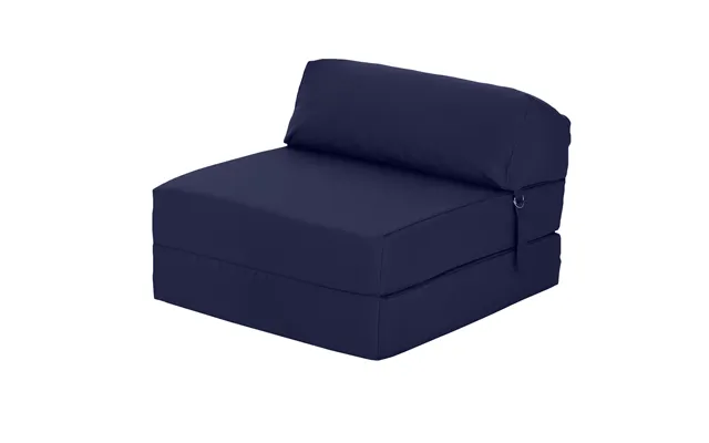 Water Resistant Single Z Bed For Kids Chair Bed Folding Mattress Futon Sofa Bed - Navy