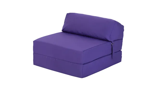 Water Resistant Single Z Bed For Kids Chair Bed Folding Mattress Futon Sofa Bed - Purple