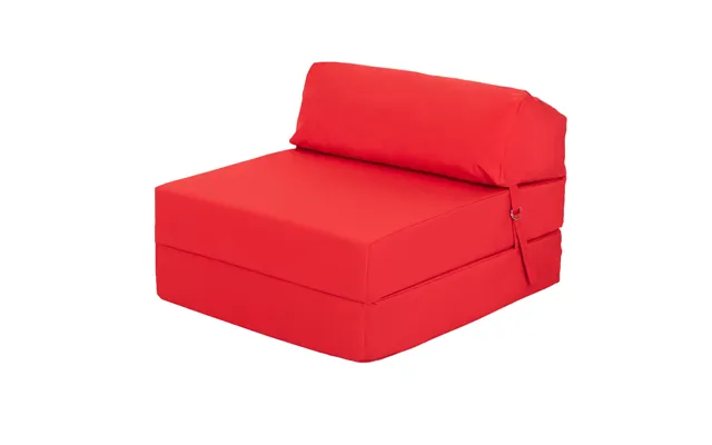 Water Resistant Single Z Bed For Kids Chair Bed Folding Mattress Futon Sofa Bed - Red