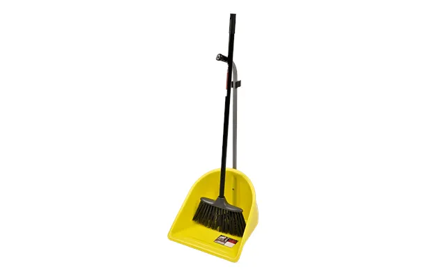 Builders' Tidee Companion Set Heavy Duty Dustpan And Brush Cleaning Set - Yellow