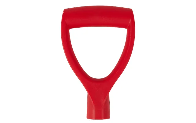 D Handle Spare Part Ergonomic Replacement Handle For Bedding Forks And Shavings Forks - Red