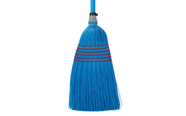 Deluxe Broom Waterproof Polypropylene Bristles Heavy Duty Yard And Stable Broom - Large