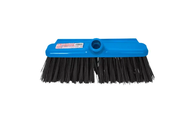 Gorilla Broom 30cm Hard Bristle Head Replacement Compact Heavy Duty Broom Head - Blue