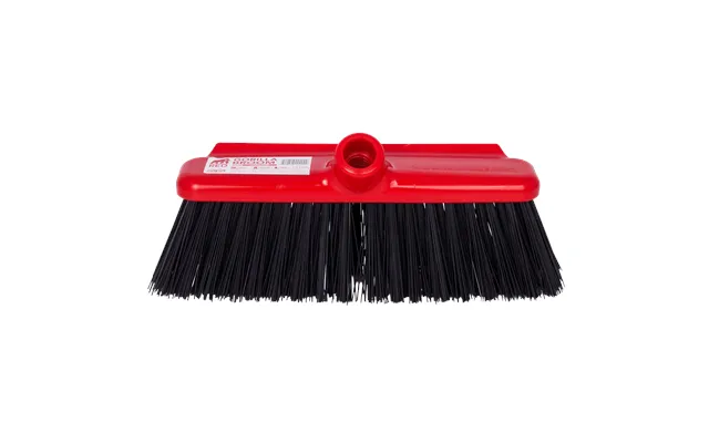 Gorilla Broom 30cm Hard Bristle Head Replacement Compact Heavy Duty Broom Head - Red