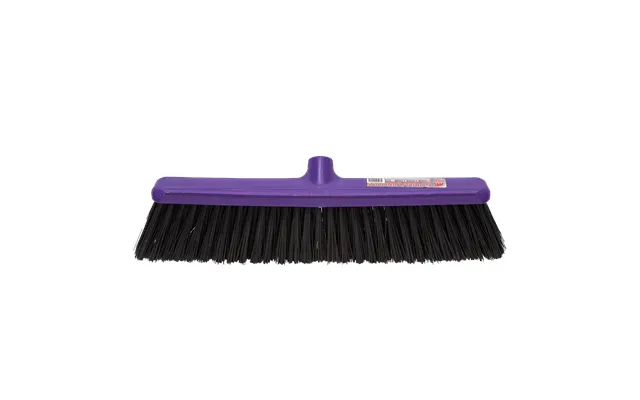 Gorilla Broom 50cm Hard Bristle Head Replacement Wide Heavy Duty Broom Head - Purple