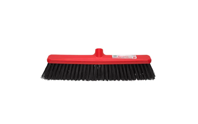 Gorilla Broom 50cm Hard Bristle Head Replacement Wide Heavy Duty Broom Head - Red