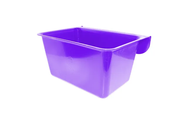 Gorilla Plas A1 Hanging Manger Lightweight Food Safe Stable Feeder - Purple