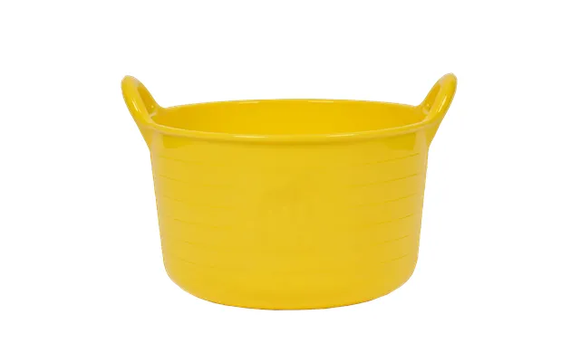 Gorilla Plas C2 Power Tub With 2 Handles Heavy Duty Multi Purpose Tub - Yellow