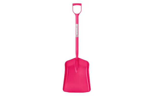 Gorilla Shovel Lightweight Heavy Duty Polypropylene Shovel With D Handle - Pink