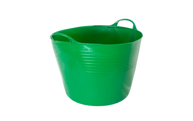Gorilla Tub Large 38 Litres Heavy Duty Flexible Plastic Utility Tub - Green