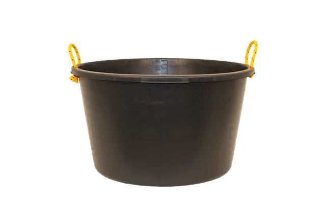 Multi Tubs With Rope Handles Heavy Duty Stackable Construction And Site Tubs - 40l