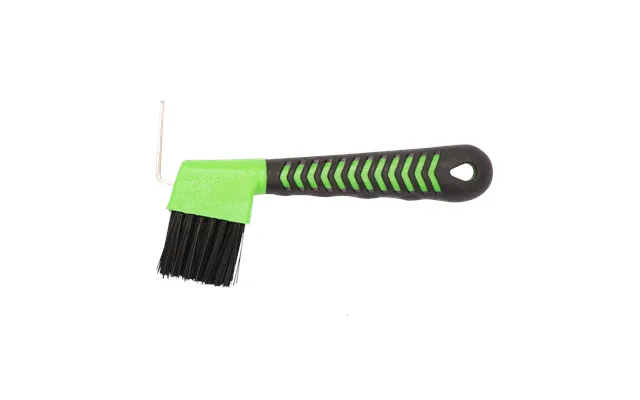 Red Gorilla Hoof Pick With Brush - Pistachio