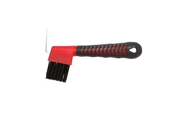Red Gorilla Hoof Pick With Brush - Red