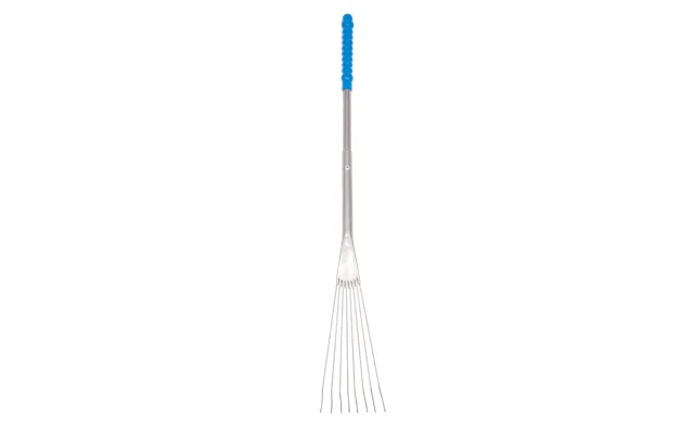 Tidee Metal Rake With Long Handle Heavy Duty Stable And Garden Rake - Blue