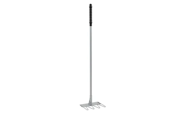 Tidee Rake Heavy Duty Stable And Yard Mucking Out Rake - Black